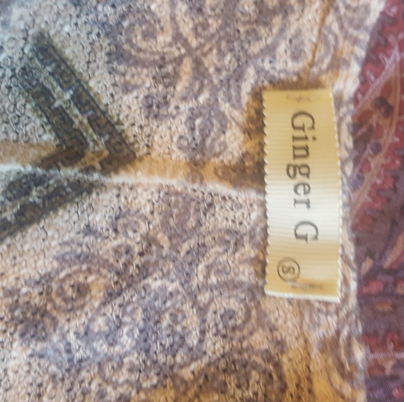 *SOLD* Ginger G Elephant Tank bohemian - Picture 5 of 5